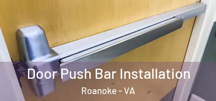  Door Push Bar Installation Roanoke - VA