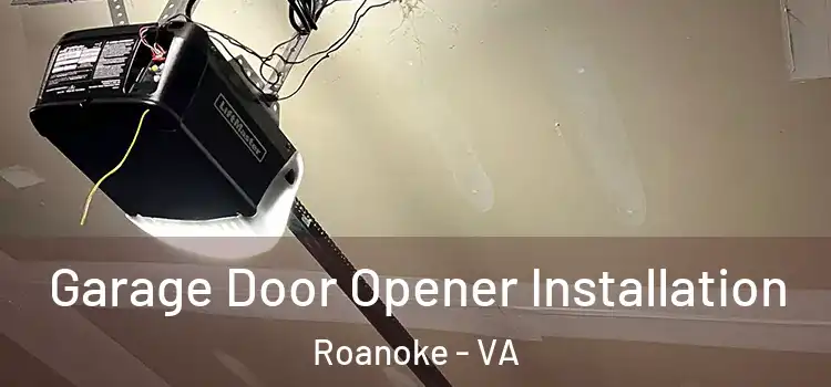  Garage Door Opener Installation Roanoke - VA