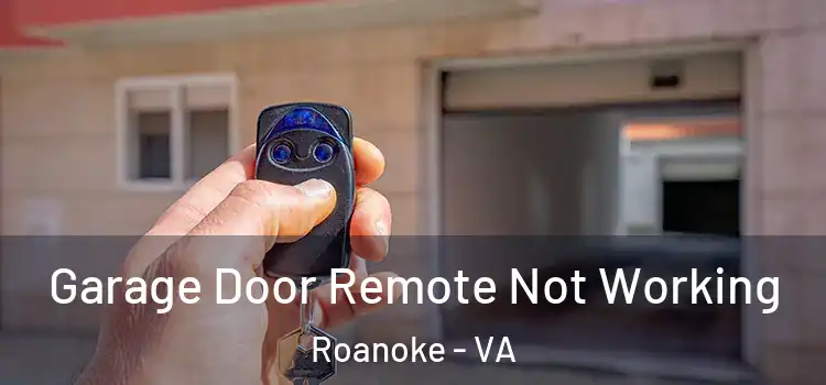  Garage Door Remote Not Working Roanoke - VA