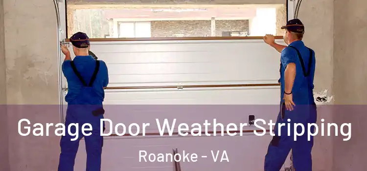  Garage Door Weather Stripping Roanoke - VA
